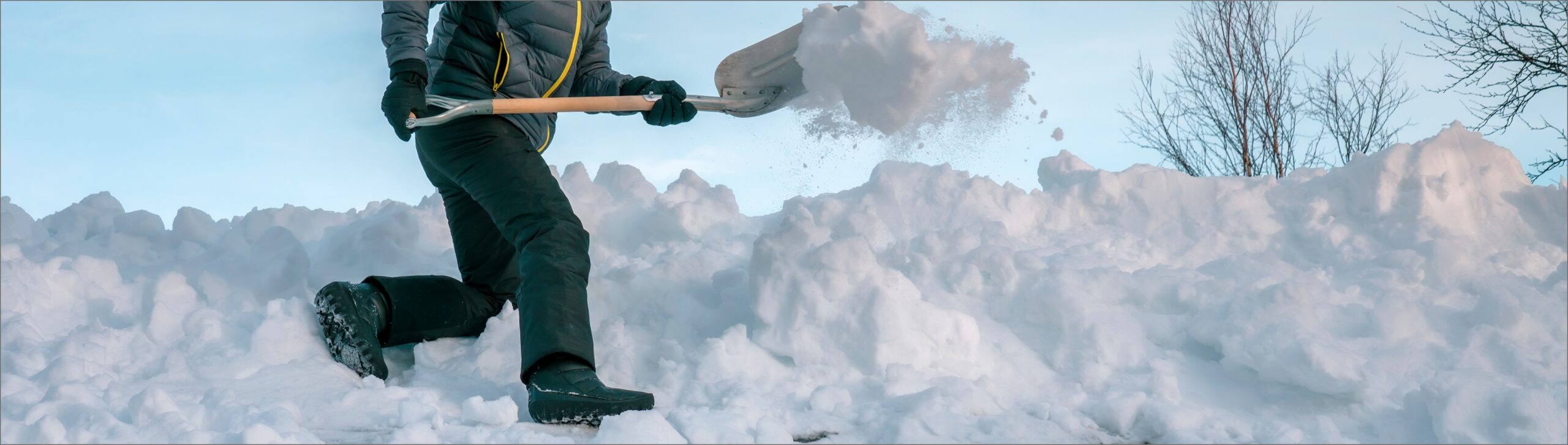 Snow Plowing by QF Lawn and landscape services in Minnetonka